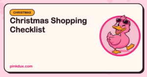 Christmas Shopping Checklist