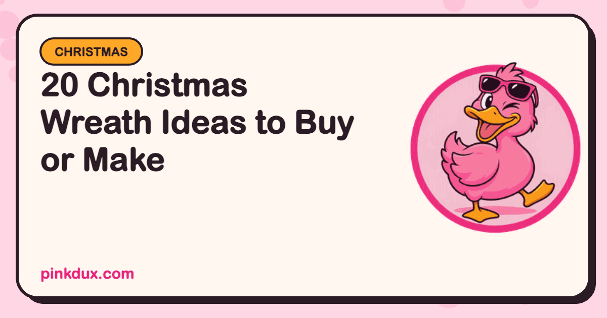 20 Christmas Wreath Ideas to Buy or Make