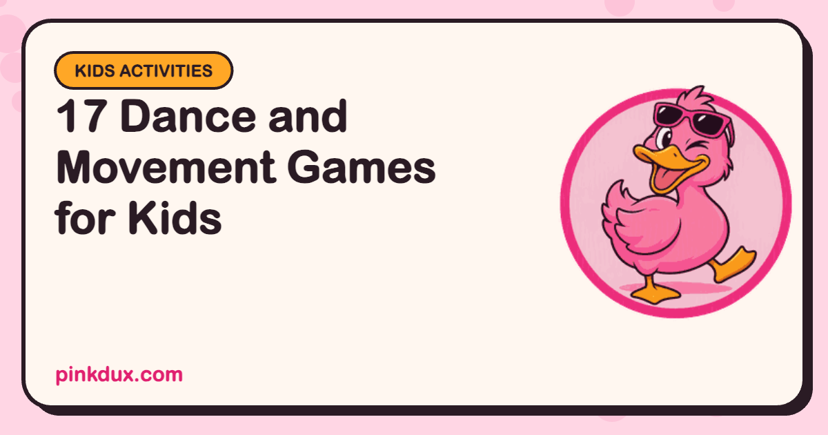 17 Dance and Movement Games for Kids