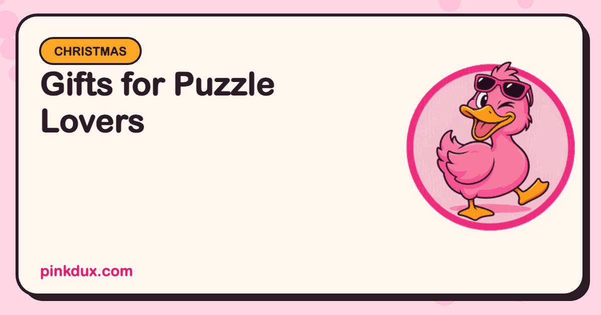 Gifts for Puzzle Lovers