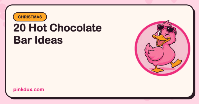 20 Hot Chocolate Bar Ideas